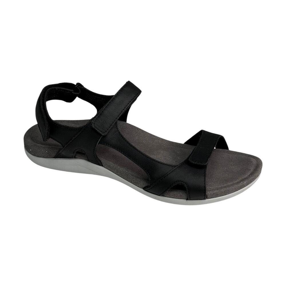 ABEO Leather Oasis Shoes Womens 7.5 Metatarsal Sport Walking Sandal Orthotic